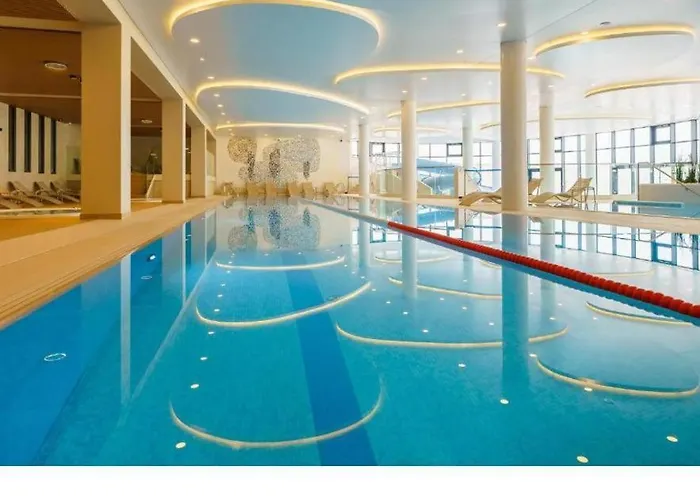 Kolobrzeg Apartamenty Polanki Aqua Z Bezplatnym Basenem, Bawialnia, Parkingiem I Fitness